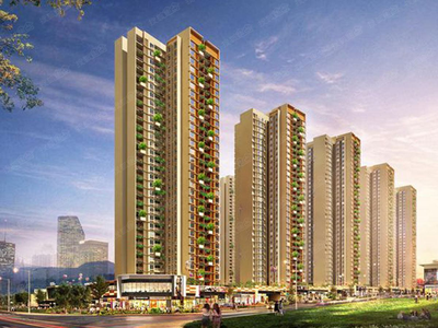 万科地产·广州万科里享家
总建筑面积约41万m2，主要为高层住宅、商业、小学、幼儿园、公建配套等
